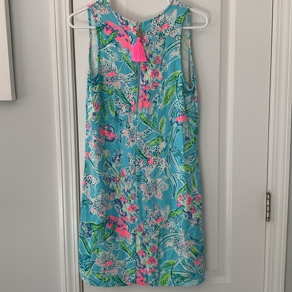 Lilly Pulitzer Kelby‎ Shift Dress size 4 summer vacation travel beach party - Picture 7 of 10